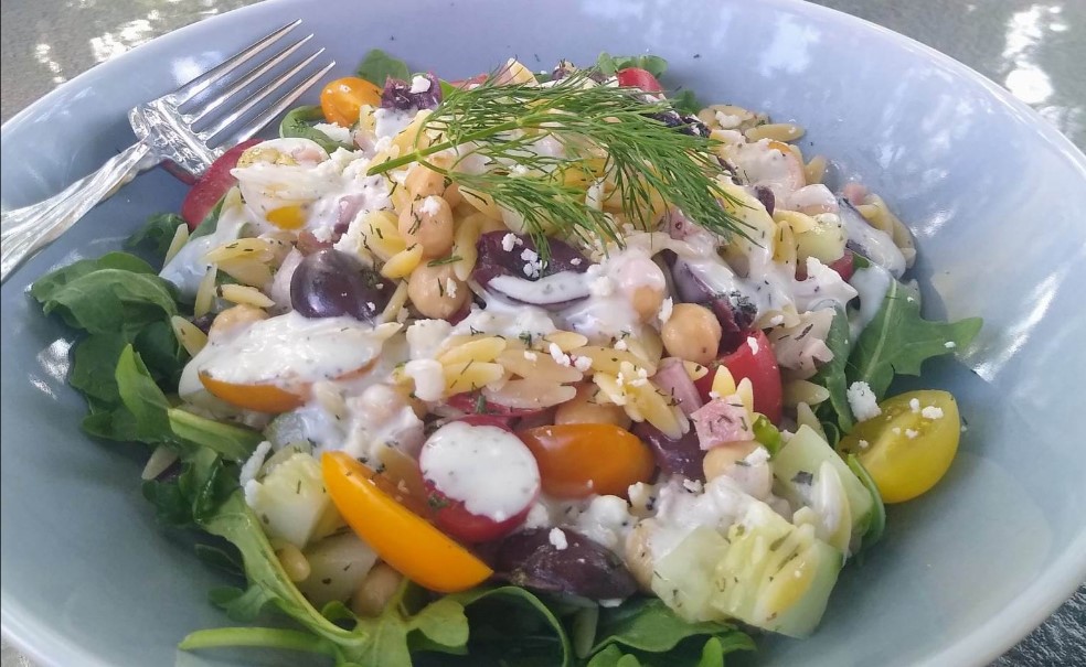 Insalata di pasta orzo