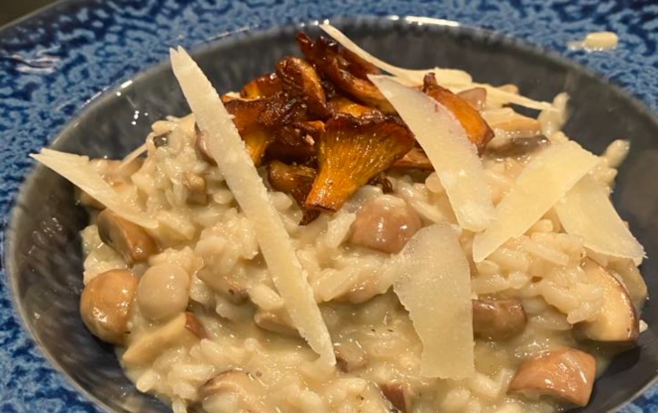 Risotto con funghi 